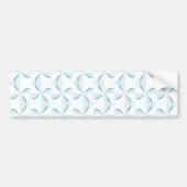 Sky Blue Pinwheels Bumpersticker (Voorkant)