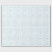 Sky Blue Pinwheels Cadeaupapier (Vlak)