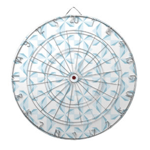 Sky Blue Pinwheels Dartbord