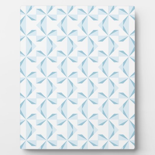Sky Blue Pinwheels Fotoplaat (Voorkant)