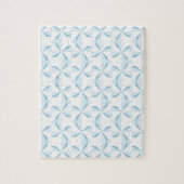 Sky Blue Pinwheels Legpuzzel (Verticaal)