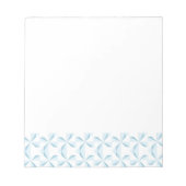 Sky Blue Pinwheels Notitieblok (Voorkant)