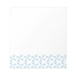 Sky Blue Pinwheels Notitieblok
