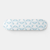 Sky Blue Pinwheels Persoonlijk Skateboard (Horizontaal)