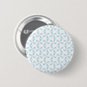 Sky Blue Pinwheels Ronde Button 5,7 Cm (Voorkant /achterkant)