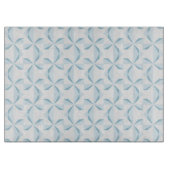 Sky Blue Pinwheels Snijplank (Voorkant)