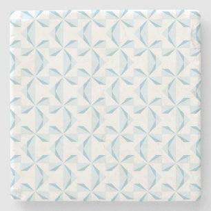 Sky Blue Pinwheels Stenen Onderzetter