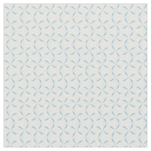 Sky Blue Pinwheels Stof (Close Up)