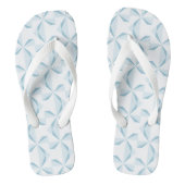 Sky Blue Pinwheels Teenslippers (Voetbed)