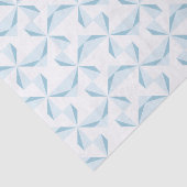 Sky Blue Pinwheels Tissuepapier (Detail)