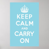 Sky Blue Poster (Voorkant)