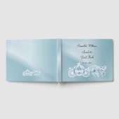  Sky Blue Princess Coach & Horses Sweet 16 Gastenboek (Volledig)