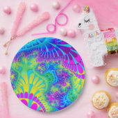 Sky Blue Rainbow Melt Papieren Bordje (Feest)