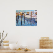 "Sky Blue Reflections" Poster (Keuken)