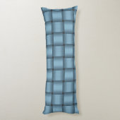 Sky Blue Ribbon Body Pillow Lichaamskussen (Achterkant (Verticaal))