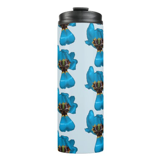 Sky Blue Sharon Tulip Thermosbeker (Voorkant)