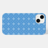 sky blue shippo - patroon Case-Mate iPhone case (Achterkant (horizontaal))