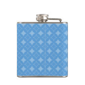 Sky blue shippo-patroon heupfles (Achterkant)