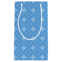 Sky blue shippo-patroon