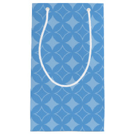 Sky blue shippo-patroon klein cadeauzakje