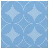 Sky blue shippo-patroon stof (Close Up)