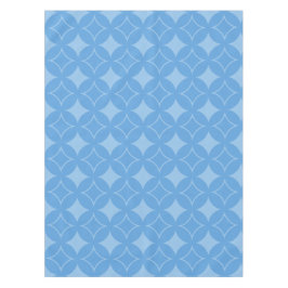 Sky blue shippo-patroon tafelkleed