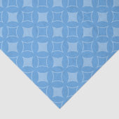 Sky blue shippo-patroon tissuepapier (Detail)