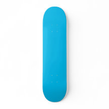 Sky Blue Skateboard Sjabloon 7 3/4 inch leeg
