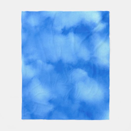 Sky Blue Sky, fleecedeken, medium 50" x 60" Fleece Deken (Voorkant)