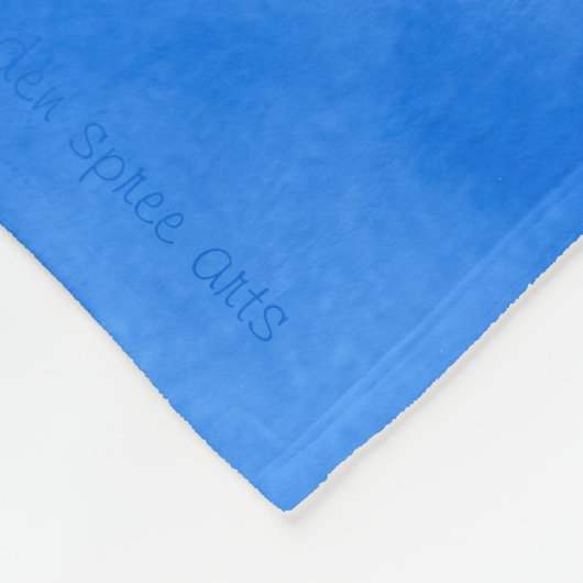 Sky Blue Sky, fleecedeken, medium 50" x 60" Fleece Deken (Hoek)