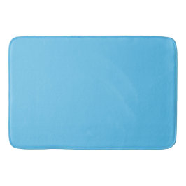 Sky Blue: Solid Color Badmat