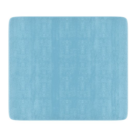 Sky Blue Solid Color Snijplank (Voorkant)