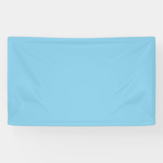 Sky Blue Solid Color Spandoek (Horizontaal)