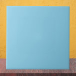 Sky Blue Solid Color Tegeltje<br><div class="desc">Sky Blue Solid Color</div>