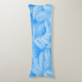 Sky Blue Spruce Lichaamskussen (Voorkant Verticaal)