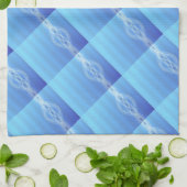 Sky Blue Theedoek (Gevouwen)