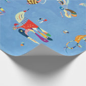 Sky Blue van Wassily Kandinsky Cadeaupapier (Hoek)