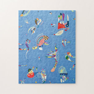 Sky Blue van Wassily Kandinsky Legpuzzel