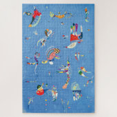 Sky Blue van Wassily Kandinsky Legpuzzel (Verticaal)