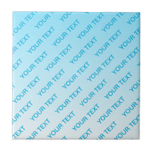 Sky Blue (veranderlijke kleur!) Ombre & Tekstpatro