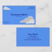 Sky Blue Visitekaartje (Voorkant / Achterkant)