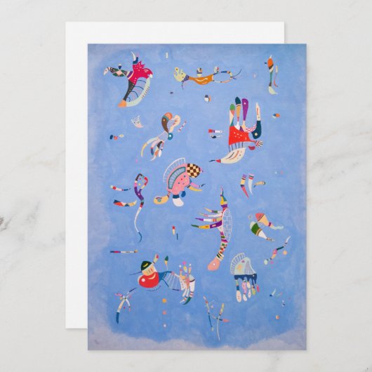 Sky Blue | Wassily Kandinsky (Voorkant / Achterkant)