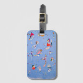 Sky Blue | Wassily Kandinsky Bagagelabel (Voorkant (verticaal))