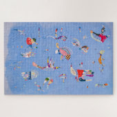 Sky Blue | Wassily Kandinsky Legpuzzel (Horizontaal)
