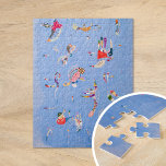 Sky Blue | Wassily Kandinsky Legpuzzel<br><div class="desc">Kunstschilderij Sky Blue (Bleu de Ciel) van de Russische kunstenaar Wassily Kandinsky. Het originele kunstwerk is een kleurrijk abstract oliesschilderij met een hemelblauwe achtergrond. Gebruik de ontwerphulpmiddelen om douanetekst toe te voegen of het afbeelding te personaliseren.</div>