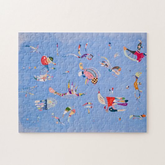 Sky Blue | Wassily Kandinsky Legpuzzel (Horizontaal)