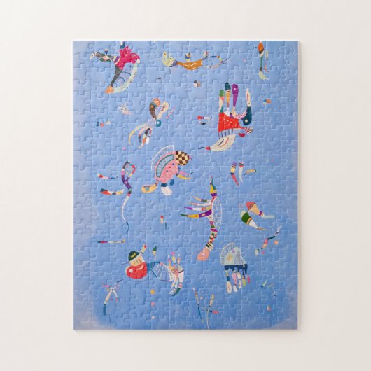 Sky Blue | Wassily Kandinsky Legpuzzel (Verticaal)