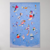 Sky Blue | Wassily Kandinsky Poster (Voorkant)
