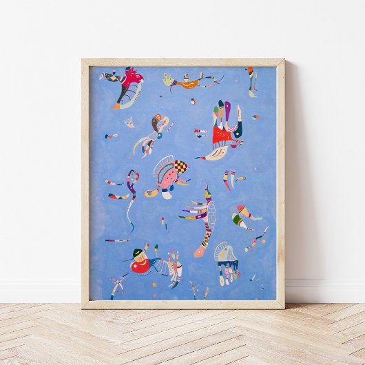 Sky Blue | Wassily Kandinsky Poster