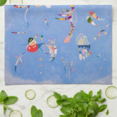 Sky Blue | Wassily Kandinsky Theedoek (Gevouwen)